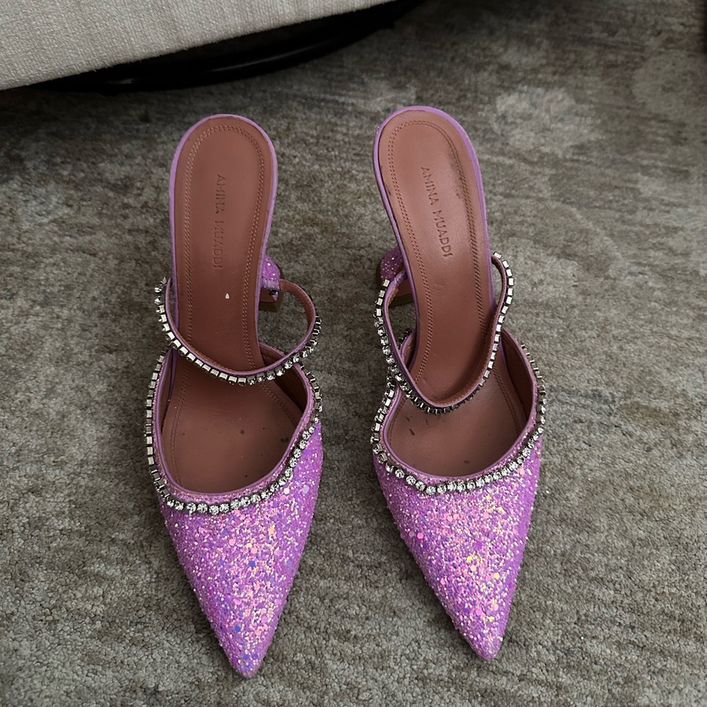 Amina Muaddi heels